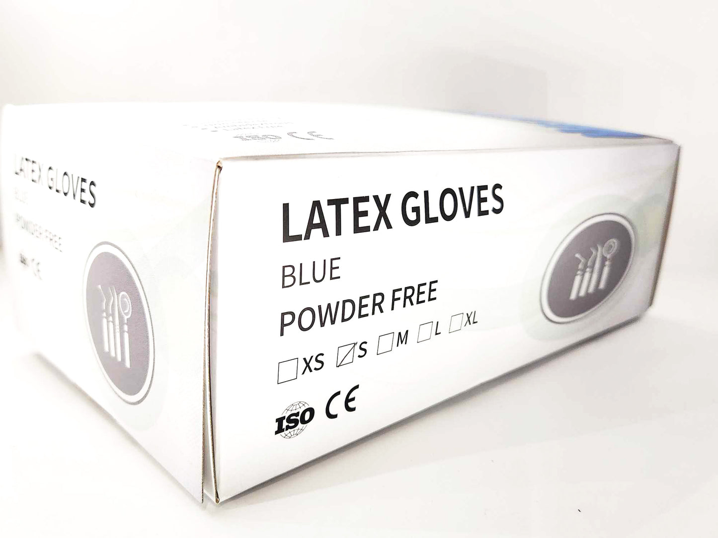 Guantes de Latex Azul Ally-Precision Surgical
