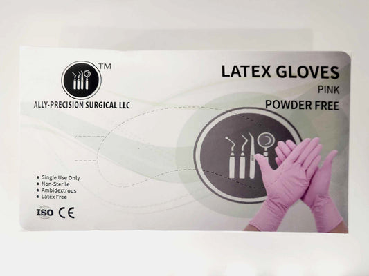 Guantes Latex  Rosa Ally-Precision Surgical